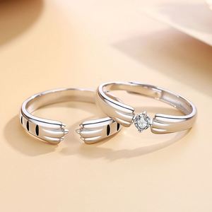 New Trendy Sweet Lover Animal Paw <b>Couple</b> <b>Ring</b> Trend Personality Open <b>Ring</b> for Lover Men Women Finger Diamond <b>Ring</b> for Wedding - Product Image 3