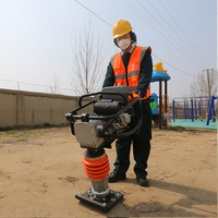 Compacteur vibrant manuel de haute qualité 16KN R80 pour moteur GX160 5.5HP
