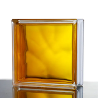 240x50x50mm clair creux verre bloc brique résistant au feu écologique pour salle de bain hôtel escalier appartement cuisine salon