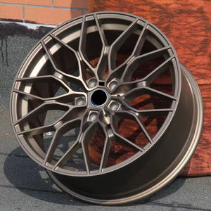 Jantes 5x120 18 19 20 pouces Multi-rayons Bronze Jantes Moyeux Jantes Felgen pour roues bmw E46 E90 E92 F10 F30 F35 F22 - Product Image 2