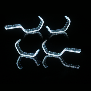 Cristallo LED ANGEL EYES bianco/bianco giallo luce angelo LED per BMW - Product Image 3