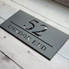 Letrero Personalizado de Diseño Moderno, Placa de Acero Galvanizado con Letras Huecas Grabadas por Pulverización para Letreros de Tiendas, Números de Casa y Puertas - Product Image 2