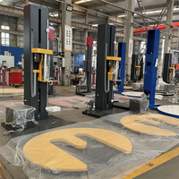 Machine d'emballage automatique de palettes de type M avec plateau tournant, capacité de charge de 1000 kg, pour chariot élévateur, enrouleur de palettes