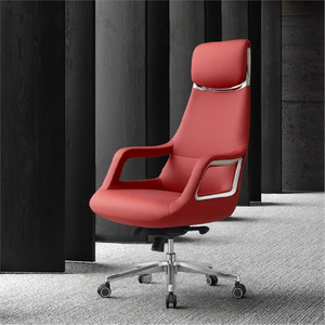 <span class=keywords><strong>Silla</strong></span> Ejecutiva de Cuero para Escritorio de Computadora, Altura Ajustable, Inclinación Giratoria, <span class=keywords><strong>Silla</strong></span> Ergonómica, <span class=keywords><strong>Silla</strong></span> de Oficina, Chefsessel Aus Leader - Product Image 5