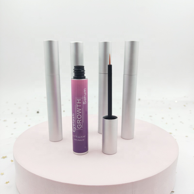 Золотые Трубки метка частного назначения ресниц сыворотка косметика парфюмерия диспенсер 5 мл ресницы сыворотка роста веганских материалов ресниц Рост сыворотка