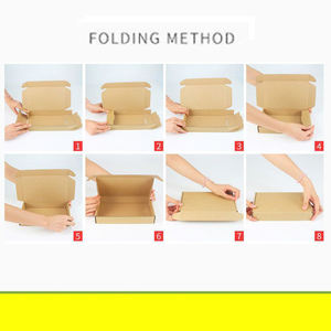 Boîte d'expédition en cartons de carton avec logo personnalisé Boîte postale Ensemble de cosmétiques kraft Boîtes d'emballage en carton ondulé pour le publipostage de cosmétiques pour les soins de la peau - Product Image 4