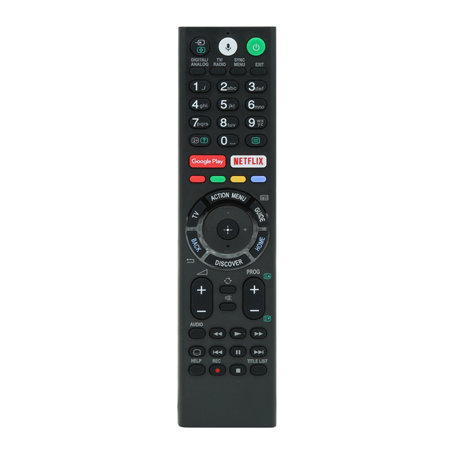 TV Voice Remote Control for Sony Smart Bravia RMF-TX300E Universal with Google Play and Netflix LED LCD 4K Tv Remote Control