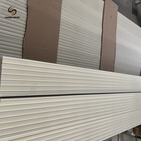 Plaque de marbre en PVC recyclable, panneau UV pour projets de construction écologique