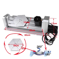 Machine de fraisage CNC miniature à 5 axes ATC pour le travail du bois, routeur rotatif