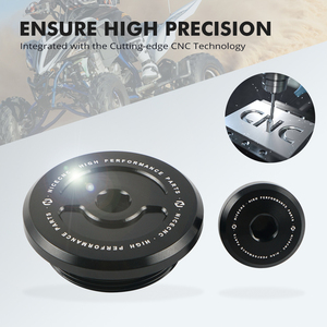 NICECNC 2 Piezas Tapones de Cubierta de Cárter para Yamaha RAPTOR 700 2006-2022 2023-2026 Grizzly 550 2009-2015 Rhino 700 2008-2013 - Product Image 4