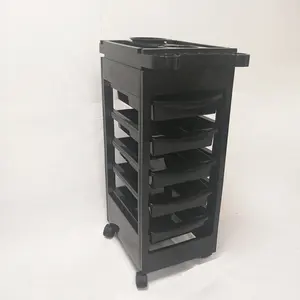 PVC Material Salon Trolley Cart Hair Factory Price Hairdressing Trolley Salon