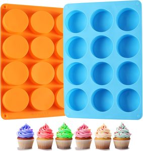 Moldes <span class=keywords><strong>Oreo</strong></span> de silicona de grado alimenticio 12 cavidades <span class=keywords><strong>galleta</strong></span> <span class=keywords><strong>Chocolate</strong></span> <span class=keywords><strong>molde</strong></span> redondo de silicona antiadherente Mini <span class=keywords><strong>molde</strong></span> <span class=keywords><strong>para</strong></span> hornear pasteles - Product Image 2