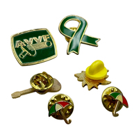 Petit badge personnalisé en métal avec revêtement époxy, différentes formes |   Épinglette Souvenir de Remise de Diplôme et de Sport pour Événements et Cadeaux