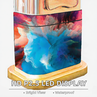 Écran LED Flexible Unilumin 8K HD RGB pour Publicité sur Comptoir, Table, Réception – Écran LED Étanche sur Pied pour Vente en Gros