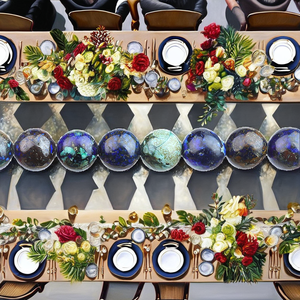 Pulseras de Piedras Naturales de 6mm, 7mm, 8mm y 9mm al por Mayor, Hechas de Azurita, Joyería Vintage Unisex - Product Image 2