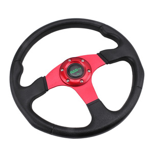 Volant de course pour voiture 14 pouces, 3 branches, en PU, pour kart et voitures - Product Image 5
