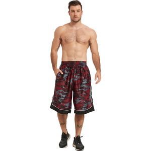 Topkwaliteit 100% Polyester Streetwear Training Gesublimeerd Ademend Snel Droog Dubbel Mesh Basketbalshort - Product Image 3