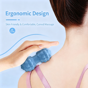 Blue Silicone <b>Massage</b> <b>Ball</b> Set for Muscle Relief and Therapy Use - Product Image 4
