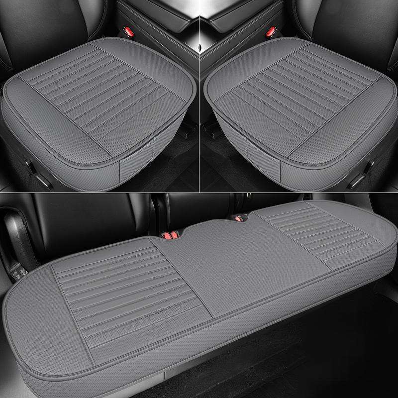 small three-piece gray base