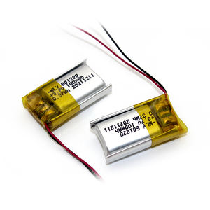 リチウムポリマー電池 601220 3.7V 100mAh リチウムポリマー電池（プリント基板とワイヤー付き） - Product Image 3