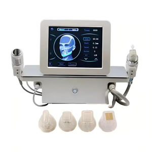 Dispositivo Facial 2 en 1 con Punta Dorada, Máquina Profesional Antienvejecimiento para Reafirmar la Piel, Reducción de Arrugas y Tratamiento de Cicatrices de Acné - Product Image 1