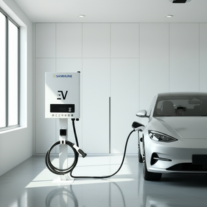 เครื่องชาร์จรถยนต์ไฟฟ้า 30KW ยอดนิยม เครื่องชาร์จรถยนต์ไฟฟ้ากระแสตรง 40KW มาตรฐานแห่งชาติจีน GB แท่นชาร์จ GB/T พร้อมหัวชาร์จในตัว IP - Product Image 1