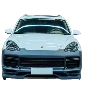 GFKJ panel de instrumentos marco del radiador parachoques delantero y trasero spoilers rejilla 2011 actualización a 2022 Kit de carrocería para <span class=keywords><strong>Porsche</strong></span> <span class=keywords><strong>Cayenne</strong></span> - Product Image 1