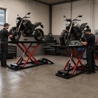 Plateforme élévatrice hydraulique électrique pour moto, table à ciseaux robuste, équipement d'atelier et de garage, kit d'outils de réparation