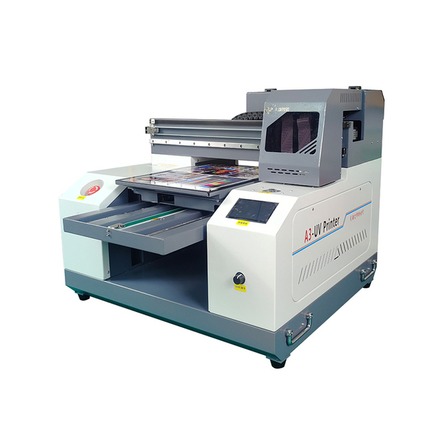 Hot Sale A3 Smart UV Ink Printer Machine Embroidery Effect Easy Operate Printer with High Quality UV Ink for Cloth and Glass