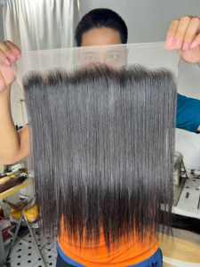 Top vente os droite cheveux bruts 100% couleur naturelle cheveux humains non transformés, os droite Vietnam cheveux faisceaux 10A Grade - Product Image 6