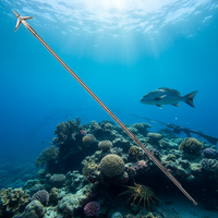 Fléchette de pêche sous-marine en acier inoxydable et acier à ressort, la plus vendue, pour la pêche au harpon et l'équipement de plongée sous-marine