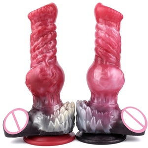 YOCY Nuevo Dildo Monstruo Lobo con Nudo, Tres Tamaños, Juguete Sexual Erótico de Fantasía, Silicona Líquida, Tamaño Pequeño, Cómodo para Mujeres - Product Image 1