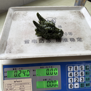 Tête <span class=keywords><strong>de</strong></span> dragon en jade vert sculptée à la main <span class=keywords><strong>de</strong></span> 10 cm, très demandée, crânes <span class=keywords><strong>de</strong></span> dragon en jade XiuYan naturel pour la méditation - Product Image 5