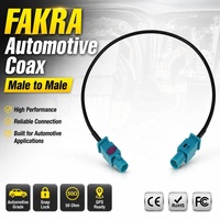 Cable Coaxial ANNXIN FAKRA Macho a Macho para Extensión de Antena GPS Automotriz, 50 Ohmios, con Bloqueo a Presión para Estéreo de Coche, Venta al por Mayor