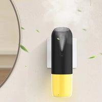 Diffuseur d'Arômes Électrique Automatique Personnalisé pour Prise Murale, Distributeur d'Huiles Essentielles Intelligent Rechargeable, Lumière Ambiante Sans Eau pour Hôtels
