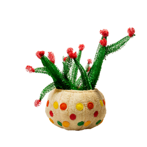 ตาข่ายรังบวบธรรมชาติตะกร้าใส่ของแบบทอมือของตกแต่งเดสก์ท็อปที่เป็นมิตรต่อสิ่งแวดล้อมสไตล์ INS สำหรับบ้าน - Product Image 1