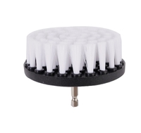 Brosse pour perceuse souple de 4 pouces Brosse électrique pour perceuse à disque Polisseuse Salle de bain Outils de nettoyage électrique pour tapis Verre Pneus de voiture