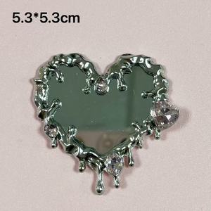 Sang trọng kim loại mô phỏng Túi xách chai nước hoa tinh thể Kim Cương Trang sức mặt dây chuyền thủ công DIY rác điện thoại trường hợp trang trí quyến rũ - Product Image 4