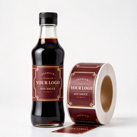 Étiquettes personnalisées pour sauce piquante, autocollantes, pour emballage alimentaire, étiquettes pour pots de sauce chili, résistantes à l'eau et à l'huile, autocollants avec logo