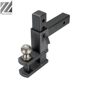 Oem High Precision Aluminium Adjustable Ball Mount With Hitch Ball