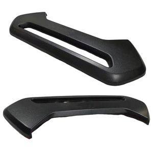 Toyota Hilux Vigo Rocco Tailgate Trim Rear Door Cover Brake Light Cover ABS Material <b>Glue</b> Tape Installation - Product Image 4