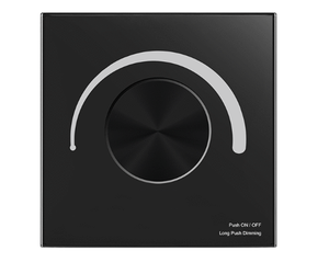 Gradateur rotatif à panneau de verre ZigBee Triac TS-K(WZ) 100-240VAC AC, 1 canal, LED, contrôle par application Tuya, commande vocale - Product Image 2