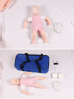 Gran oferta, simulador avanzado de RCP para niños pequeños, infarto infantil, infarto de vías respiratorias, primeros auxilios y modelo de entrenamiento de RCP