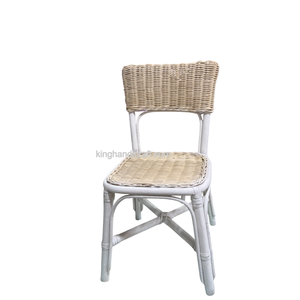 Chaise pour enfants en rotin faite à la main pour fête d'anniversaire, siège pour enfants en osier naturel, décoration écologique - Product Image 5