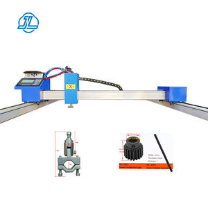 เครื่องตัดพลาสม่า CNC แบบพกพาขนาดเล็ก รุ่น F1621 พร้อมมอเตอร์สเต็ปเปอร์ควบคุมความสูง 1530 สำหรับตัดเหล็กแผ่นโลหะ - Product Image 4