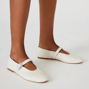 Moda personalizzata da donna punta rotonda Mary Jane <span class=keywords><strong>ballerine</strong></span> comode <span class=keywords><strong>scarpe</strong></span> da ballo Casual <span class=keywords><strong>con</strong></span> cinturino <span class=keywords><strong>con</strong></span> <span class=keywords><strong>fibbia</strong></span> - Product Image 5