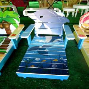 Chaise longue enfant en bois massif, design mignon, confortable, best-seller, pour <span class=keywords><strong>jardin</strong></span>, camping, parc, jeux, fêtes, événements, extérieur personnalisé - Product Image 4