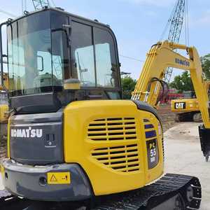 Mini excavatrice originale utilisée de KOMATSU PC55 du Japon 5ton KOMATSU PC55MR-excavatrice de chenille de KOMATSU PC55 à vendre chenille du PC 55 - Product Image 5