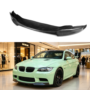 Spoiler de pare-chocs avant en fibre de carbone style E90 M3 V pour BMW E90 E92 E93 M3 <span class=keywords><strong>2005</strong></span> - 2012 - Product Image 1