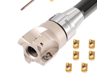 Fraiseuse à faceuse APMT1604, inserts en carbure de tungstène, fraiseuse CNC pour fraiseuse à faceuse R8 BAP400R